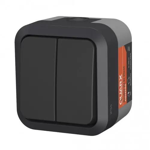 Offre Limitée Double Va et Vient extérieur IP55 - Aquapro - Quarx