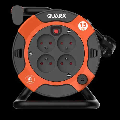 Enrouleurélectrique Bricolage compact H05VV-F 3G1,5mm2, 15 mètres – Quarx Prix Choc