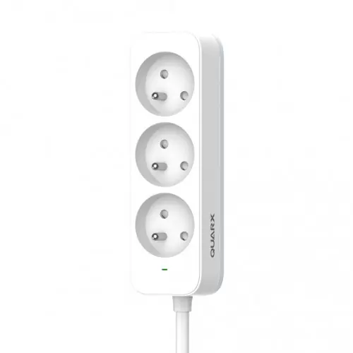 Prix Promo Multiprise 3P 2P+T 16A, câble 3G1,5mm2, 3 mètres - Quarx