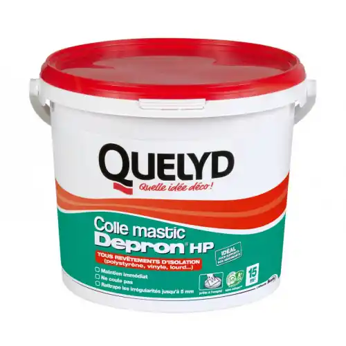 Seulement Aujourd&rsquo;hui Colle mastic pour matériaux isolants QUELYD, 6 kg – Quelyd