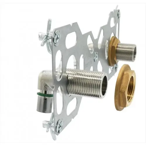 Kit fixation robinetterie douche ou bain à sertir laiton M 20 x 27 tube per – QUICK PLOMBERIE Dernier Modèle
