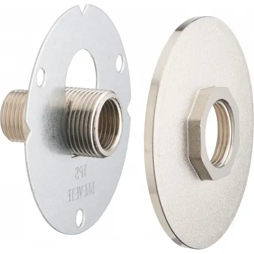 platine easyfix arrosage confort universel m15x21 nickelé - QUICK PLOMBERIE Livraison Express