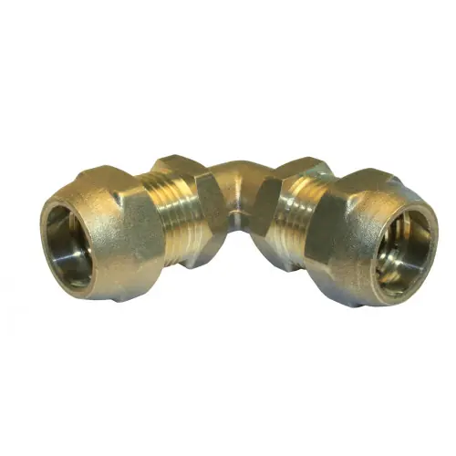 Livraison Express Raccord coudé 90° à compression laiton D.12 pour tube en per - QUICK PLOMBERIE