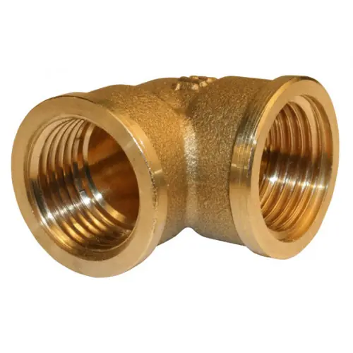 Raccord coudé laiton à visser laiton F 26 x 34 pour tube en cuivre - QUICK PLOMBERIE Offre Limitée