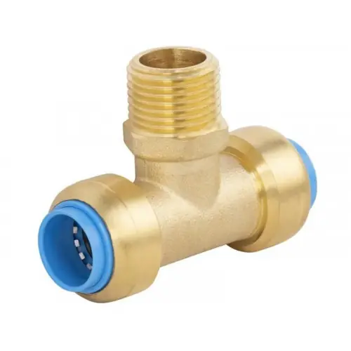Authentique Raccord te egal male 15 x 21 mm diam. 14 mm laiton – QUICK PLOMBERIE