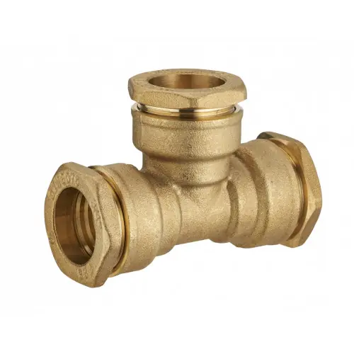 Dernier Modèle TE à compression laiton D.25 pour tube en polyéthylène - QUICK PLOMBERIE