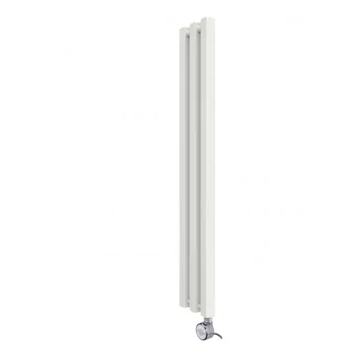 Radiateur électrique mural - KOLONA SP35 blanc - 1200 x 175 mm - 3 tubes - 259 W - Radox Acheter Direct
