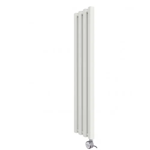 Expédition Rapide Radiateur électrique mural - KOLONA SP35 blanc - 1500 x 245 mm - 4 tubes - 430 W - Radox