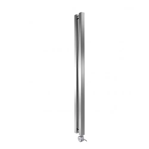 Radiateur électrique mural - KOLONA SP35 inox poli - 1500 x 105 mm - 2 tubes - 161 W - Radox Prix Bas