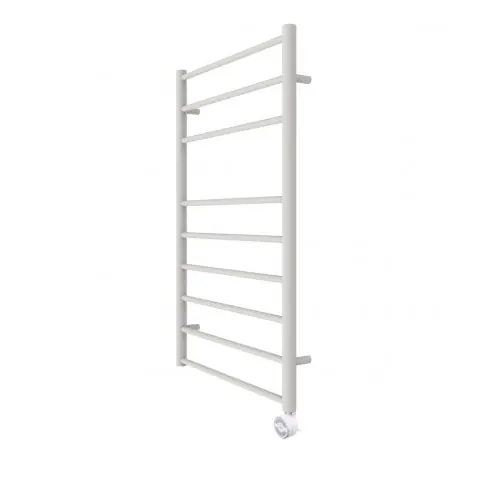 Usine Directe Sèche-serviettes électrique mural – SUNIT blanc – 943 x 500 mm – 9 tubes – 200 W – Radox