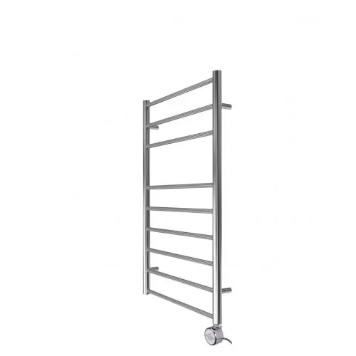 Vente Directe Sèche-serviettes électrique mural – SUNIT chrome – 943 x 500 mm – 9 tubes – 200 W – Radox