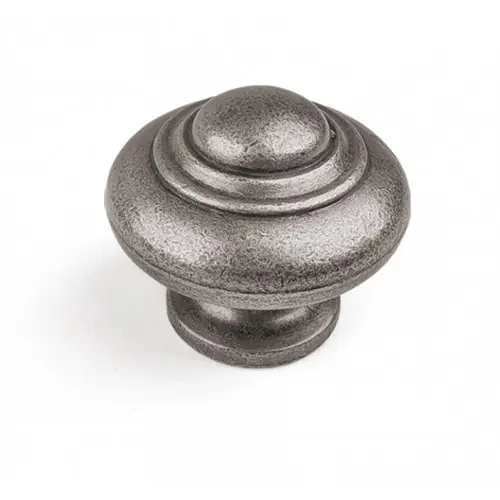 Prix Choc Bouton de meuble Rond argent zamak H.26 x l.30 x P.30 mm – REI