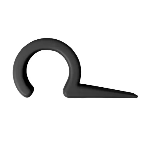 Retour Gratuit Cale porte amovible REI escargot plastique noir 44 x 24 x 90 mm - REI