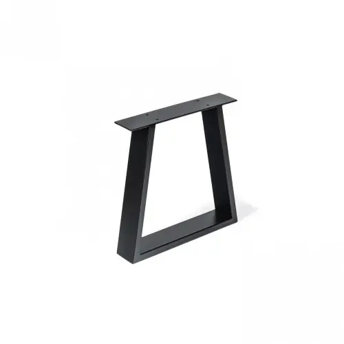 Pied meuble design REI fixe métal brut noir – REI Commander Vite