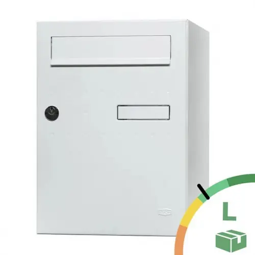 Boîte à colis – Eclipse blanc mat – 1 porte – RENZ Marque