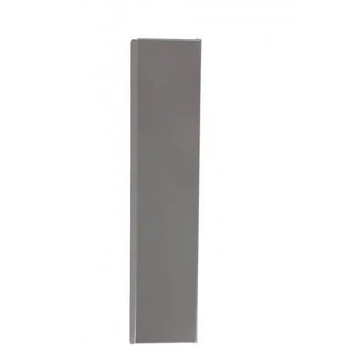 Entrée de courrier - acier gris - largeur 37 cm - RENZ Réduction