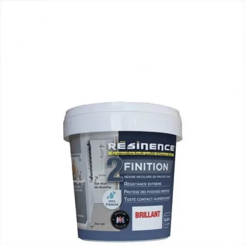Offre Exclusive Résine de finition Protecteur RESINENCE, Incolore, 0.25 l – RESINENCE