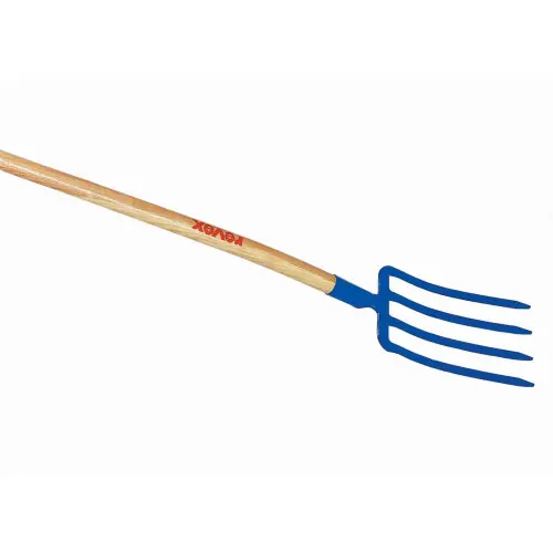 Dernière Chance Fourche à bêcher acier forgé REVEX manche bois L.100 cm – REVEX