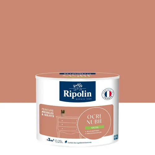Top Vente Peinture meuble et objet, RIPOLIN, ocre nubie 0.25l – RIPOLIN