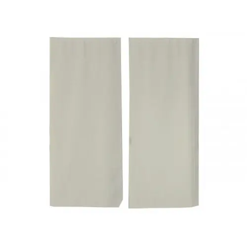 Dernière Chance Paire de vitrages tamisant, Rio naturel L. 45 x H .120 cm – ROCLE