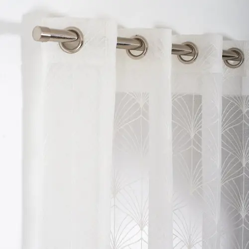 Meilleure Vente Voilage tamisant, baker écru l. 140 x H.260 cm – ROCLE