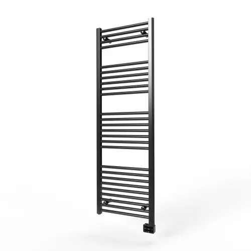 Achat Immédiat Sèche-serviettes électrique – Sintra noir – 1000 W – 157 x 50 cm – Inertie fluide – Rointe