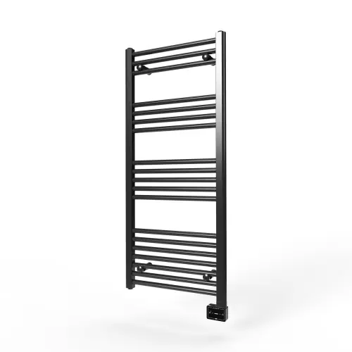 Sèche-serviettes électrique – Sintra noir – 750 W – 119 x 50 cm – Inertie fluide – Rointe Bon Plan