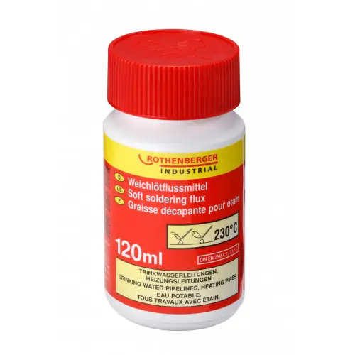 Commande En Gros Graisse décapante pour étain 120 ml ROTHENBERGER - ROTHENBERGER