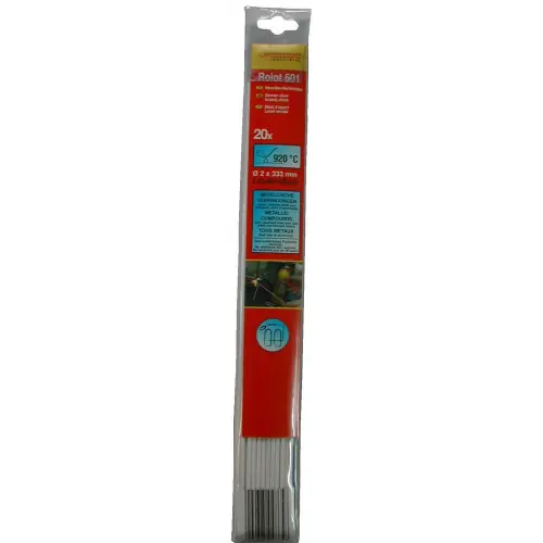 Lot de 20 brasures laiton enrobé 333 mm Rolot 601 ROTHENBERGER – ROTHENBERGER Petit Prix