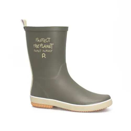 Demi botte PROTECT THE PLANET Femme - Coloris Kaki - 41 - ROUCHETTE Seulement Aujourd'hui