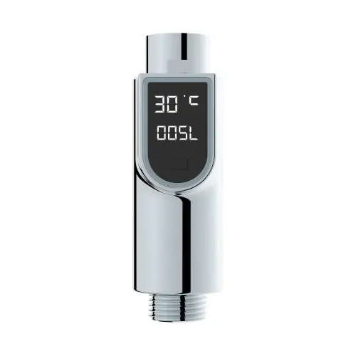 Vente Flash Compteur d‘eau pour douche EKOGEST, chromé, EDOUARD ROUSSEAU – ROUSSEAU
