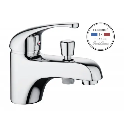 Prix Bas Mitigeur monotrou de baignoire chrome, EDOUARD ROUSSEAU Fira – ROUSSEAU