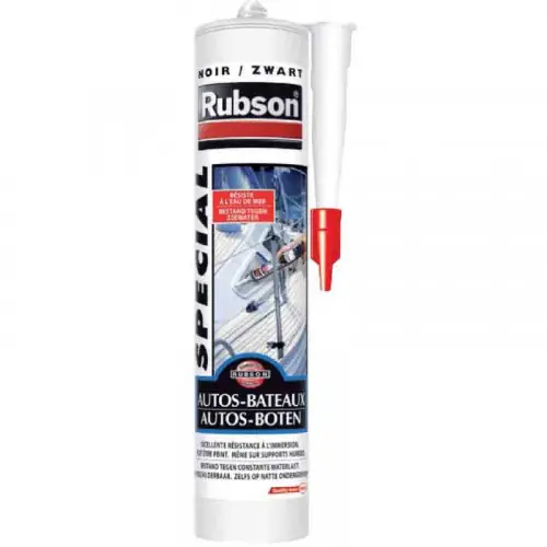 Mastic auto / marine Noir - 280 ml - RUBSON Commander Vite