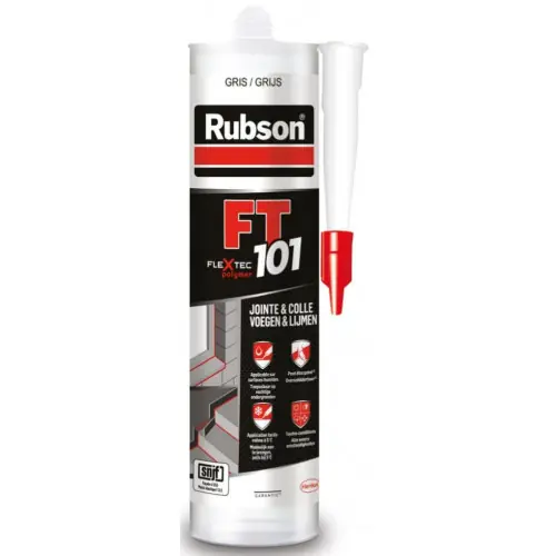 Mastic d‘étanchéité toute destination RUBSON qualité pro Ft101 280 ml gris – RUBSON Meilleur Prix