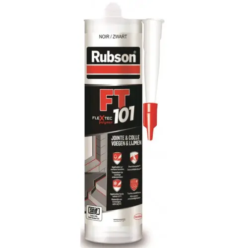 Meilleure Vente Mastic d‘étanchéité toute destination RUBSON qualité pro Ft101 280 ml noir - RUBSON