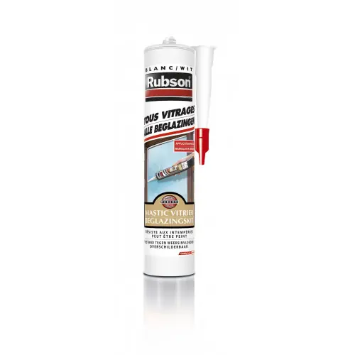 Bon Plan Mastic d‘étanchéité vitrier RUBSON Isolation 280 ml blanc - RUBSON