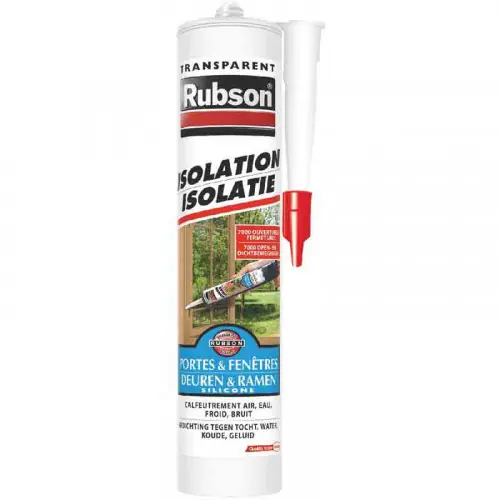 Mastic isolation translucide 280 ml – RUBSON Prix Bas