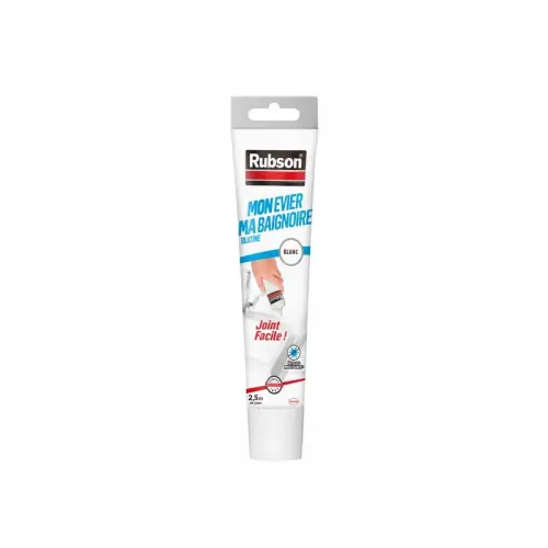 Mastic silicone cuisine/bain blanc RUBSON tube 50 ml – RUBSON Dernier Modèle