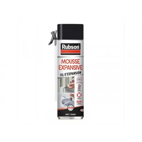 Mousse expansive multi usages inf. 0,1% iso RUBSON blanc 345/15l - RUBSON Soldes