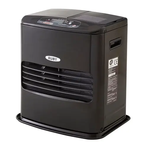 Satisfait Ou Remboursé Poêle à pétrole électronique – Ruby 302 – 2850 W – Programmation 24 h – Réservoir 4 L – 30m² – Ruby