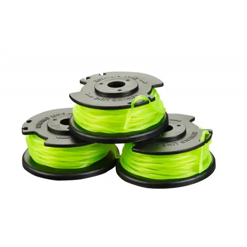 Dernier Modèle Lot de 3 bobines simple fil pour coupe bordure RYOBI RTL - RYOBI