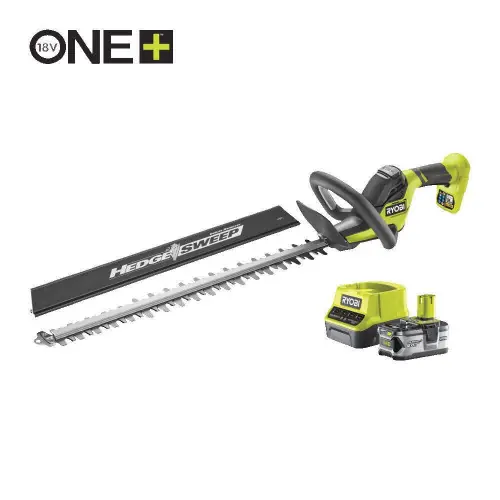 Taille-haie sans fil RYOBI One+ Ry18ht55a 18V, L.55 cm, 1 batterie 4Ah - RYOBI Prix Réduit