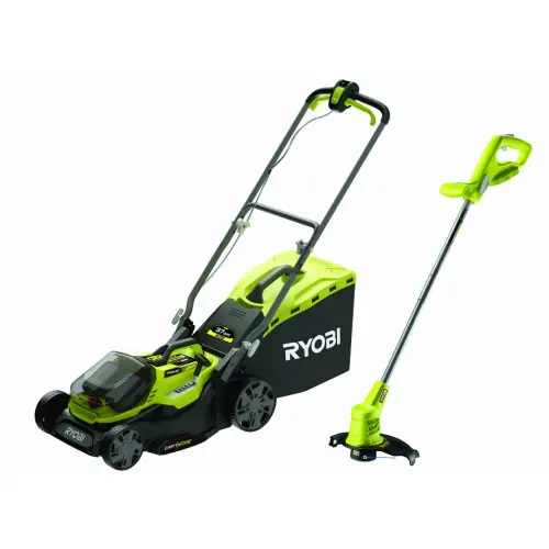 Tondeuse sur batterie RYOBI Ry18lmh37lt25 + coupe bordure – RYOBI Offre Spéciale