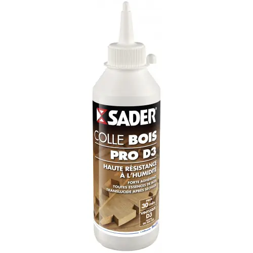 Colle à bois progressive Pro d3 SADER, 250g – Sader Meilleur Prix