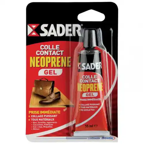 Colle néoprène contact gel 55ml – Sader Seulement Aujourd&rsquo;hui