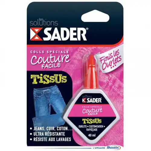 Authentique Colle spéciale couture facile 40 ml – Sader