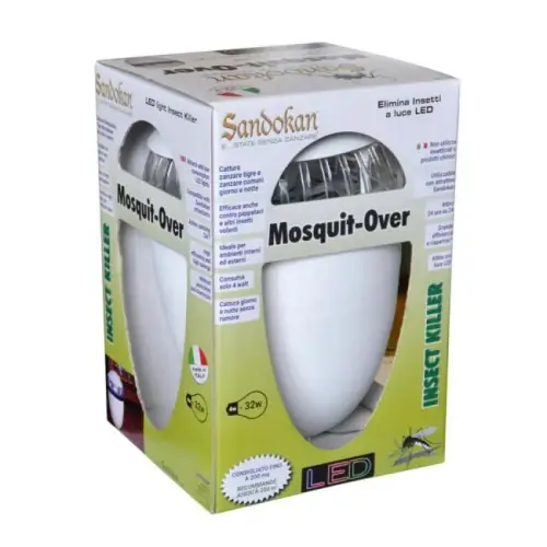 Piège moustique pour insecte volant, intérieur et extérieur S.200M2 - SANDOKAN Vente Flash