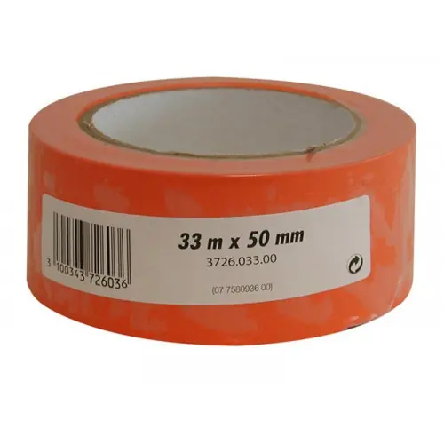 Prix Réduit Adhésif de réparation, une face L.33 m x l.50 mm orange - Sans marque