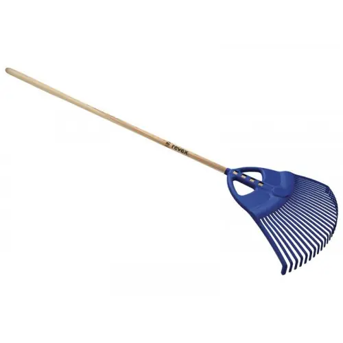 Balai 27 dents plastique, REVEX, manche 150 cm - Sans marque Prix Réduit