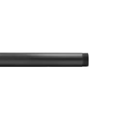 Barre de penderie ronde, MyTube, diam.25 mm L300 mm, noir mat - Sans marque Commande En Gros